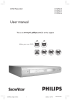 Philips - DVDR-615-Owners-Manual 